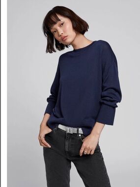 & Other Stories Straight-Fit Crewneck Jumper